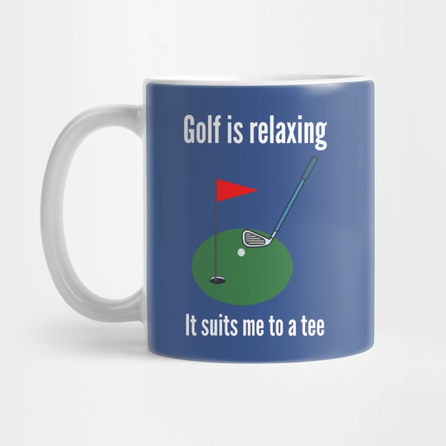 Golf is relaxing by InspiredCreative